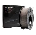 Filamento 3D - PLA GLITTER - Color: Negro - 1.75 mm / 1 kg