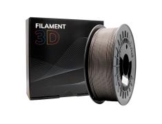 Filamento 3D - PLA GLITTER - Color: Negro - 1.75 mm / 1 kg