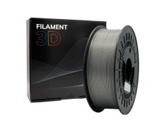 Filamento 3D - PLA GLITTER - Color: Plata - 1.75 mm / 1 kg