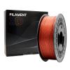 Filamento 3D - PLA GLITTER - Color: Rojo - 1.75 mm / 1 kg