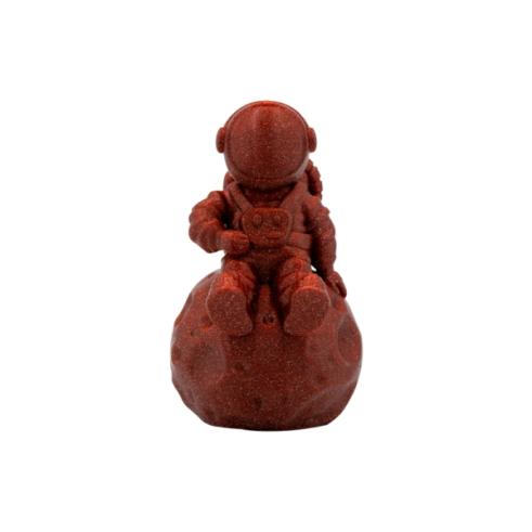 Filamento 3D - PLA GLITTER - Color: Rojo - 1.75 mm / 1 kg