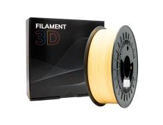 Filamento 3D - PLA MATE - Color: Crema - 1.75 mm / 1 kg