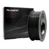 Filamento 3D - PLA MATE - Color: Negro - 1.75 mm / 1 kg