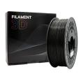 Filamento 3D - PLA MATE - Color: Negro - 1.75 mm / 1 kg