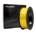 Filamento 3D - PLA SILK - Color: Amarillo - 1.75 mm / 1 kg