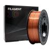 Filamento 3D - PLA SILK - Color: Cobre - 1.75 mm / 1 kg
