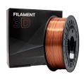 Filamento 3D - PLA SILK - Color: Cobre - 1.75 mm / 1 kg