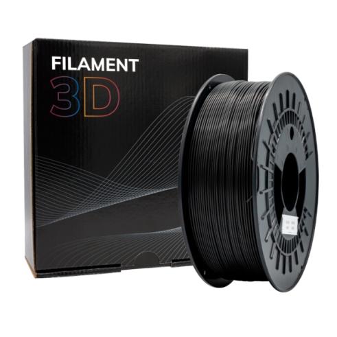 Filamento 3D - PLA TOUGH - Color: Negro - 1.75 mm / 1 kg
