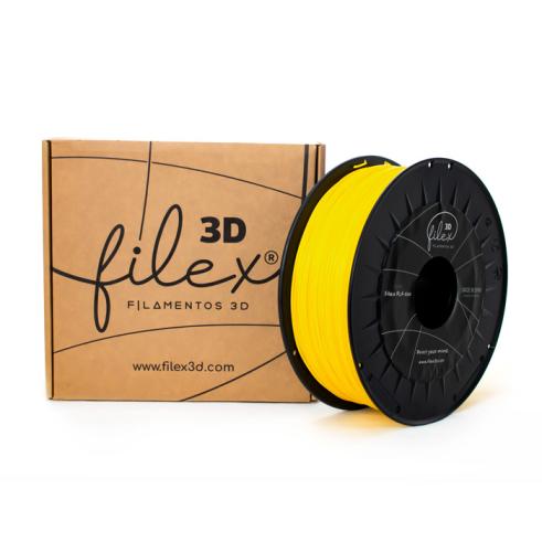 Filamento Filex3d PLA 850 1KG 1.75 Amarillo
