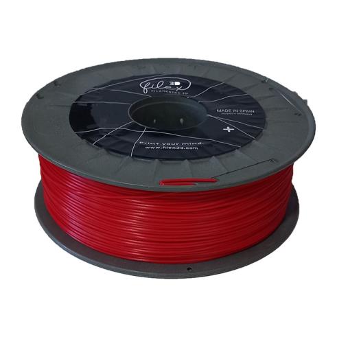 Filamento Filex3d PLA 850 1KG 1.75 Rojo Ladrillo