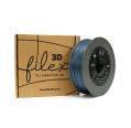 Filamento Filex3d PLA +PREMIUM 1KG 1,75 Negro Seda Azulado