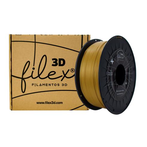 Filamento Filex3d PLA +PREMIUM 1KG 1,75 Oro