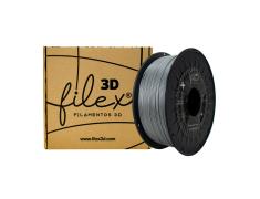 Filamento Filex3d PLA +PREMIUM 1KG 1,75 Plata