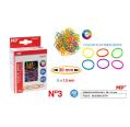 Gomas Elasticas Fluorescentes 60g 30x1.5mm