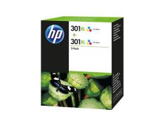 HP 301XL Color Pack de 2 Cartuchos de Tinta Originales