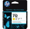 HP 712 Amarillo Original