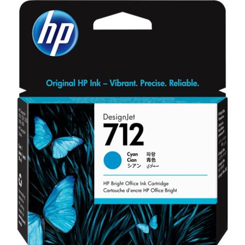 HP 712 Cyan Original