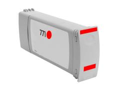 HP 771C Rojo Cromático Tinta Pigmentada Compatible