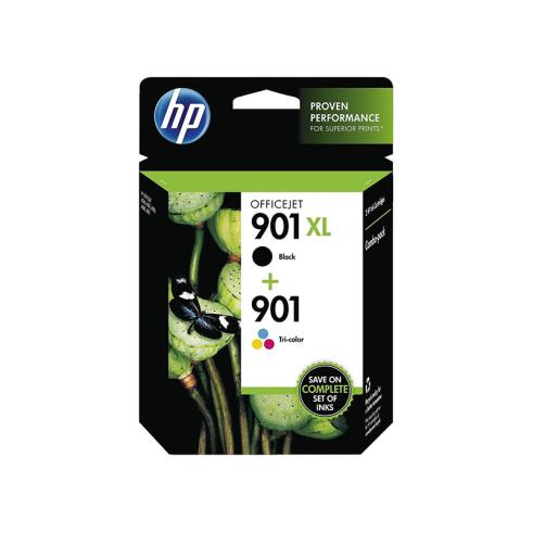 HP 901XL Negro + HP 901 Color Pack Originales