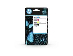 HP 932 + 933 Pack de 4 Originales