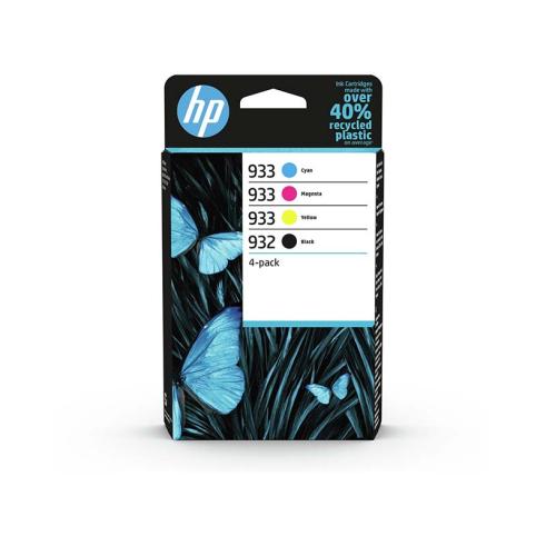 HP 932 + 933 Pack de 4 Originales