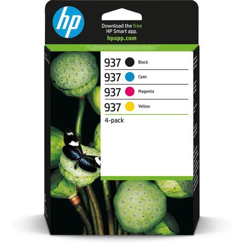 HP 937 Pack de 4 Originales