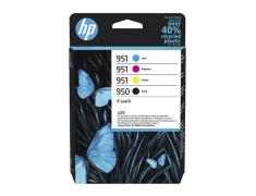 HP 950 + 951 Pack 4 Originales