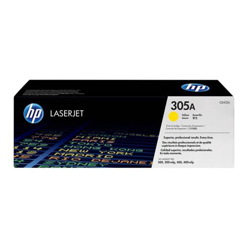 HP CE412A / 305A Amarillo Original