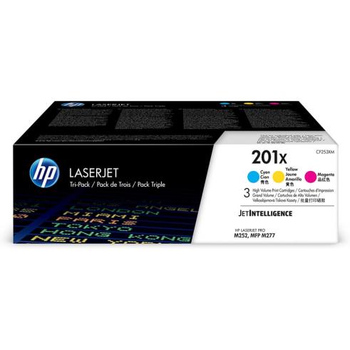 HP CF401X/CF402X/CF403X Pack de 3 Originales