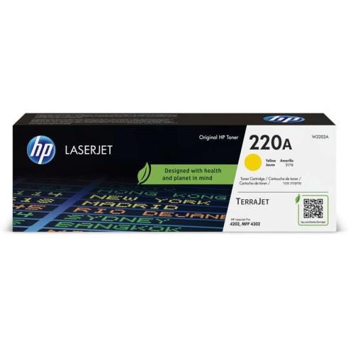 HP W2202A Amarillo Original