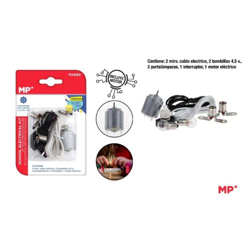 Kit Eléctrico con Motor Para Trabajos Escolares