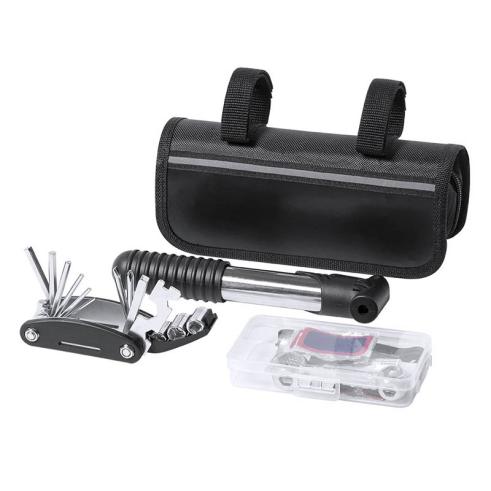 Kit Pinchazos Bici con Bomba Manual de Inflado