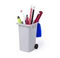 Lapicero Contenedor con Ruedas Gris