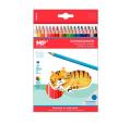 Lápices de Colores de Madera Plascolor 18u