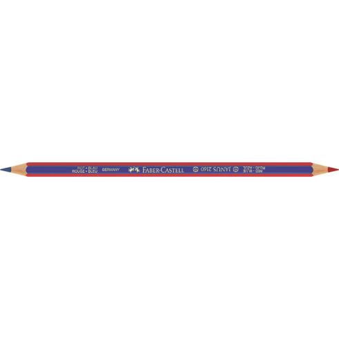 Lápiz Bicolor Faber Castell Janus 2160 Azul-Rojo