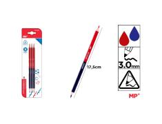 Lapiz Bicolor Fino Triangular Pack 3 MP