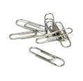 LIDERPAPEL CAJA DE 100 CLIPS LABIADOS DE 33 MM