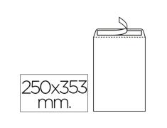 LIDERPAPEL CAJA DE 250 SOBRES BLANCO 90GR 250x353 MM Nº10