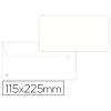 Liderpapel Caja de 500 Sobres Blancos 90g 115X25mm