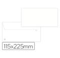 Liderpapel Caja de 500 Sobres Blancos 90g 115X25mm