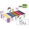 LIDERPAPEL PLASTILINA 15uds 150gr