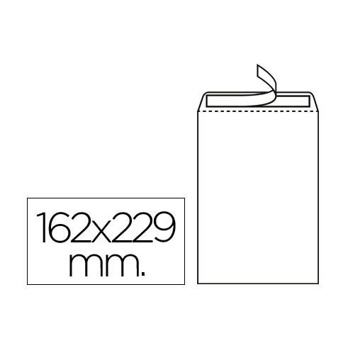 LIDERPAPEL SOBRES CAJA 250 UD 162X229 BLANCO  90 GR Nº 16