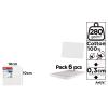 Lienzo en Tablilla 10x10cm 280g/m2 Pack 6u