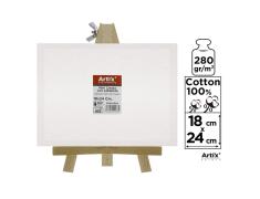 Lienzo Mini con Caballete 18x24cm 280g/m2
