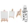 Lienzo Mini con Caballete 6x6cm 280g/m2