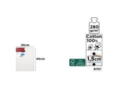 Lienzo Profesional 30x40cm 280g/m2