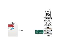 Lienzo Profesional 30x40cm 380g/m2