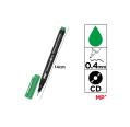 MARCADOR CD PUNTA FINA VERDE MP