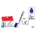 Marcador de Pizarra Azul 2/3mm MP