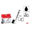 Marcador de Pizarra Negro 2/3mm MP